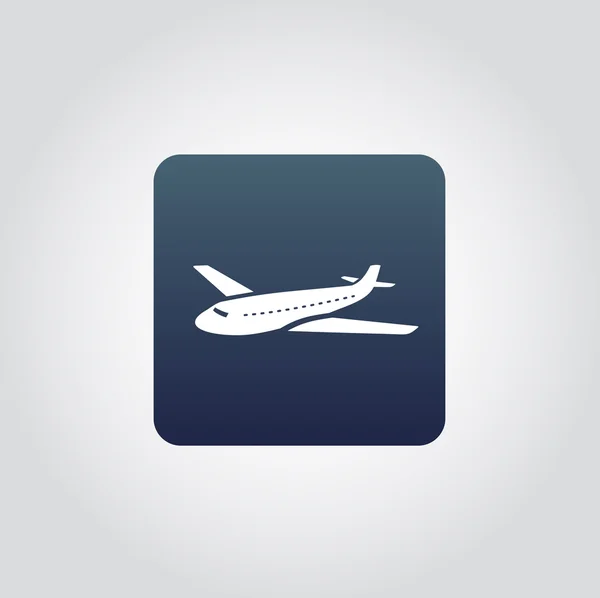 Flugzeug-Symbol, Flugzeug-Symbol — Stockvektor