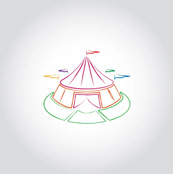 Seyahat sirk simgesi