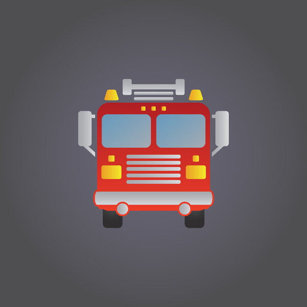 Значок "Пожарная машина"
