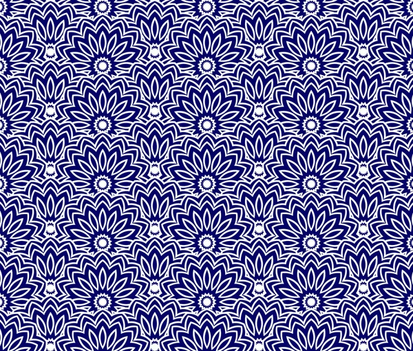 Motif floral sans couture — Image vectorielle