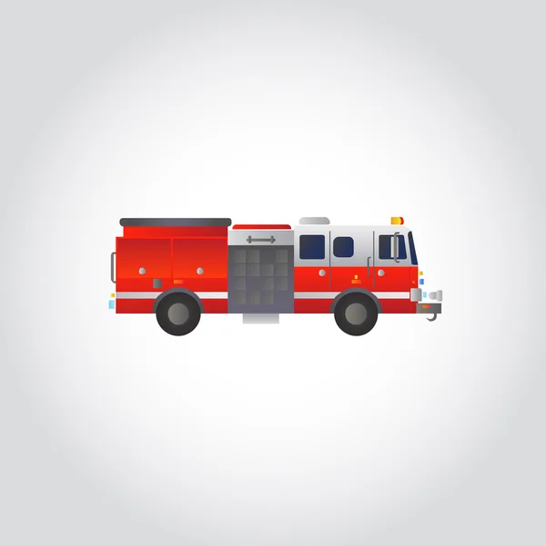 Icône internet Fire Engine — Image vectorielle