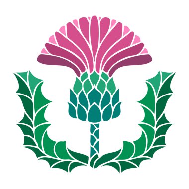 Thistle çiçek sembolü
