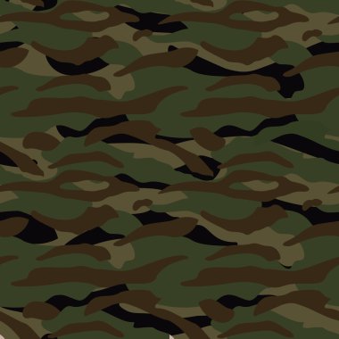 Orman, yeşil kamuflaj deseni