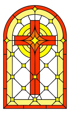 Vitray pencere, çapraz