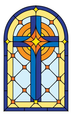 Vitray pencere, çapraz