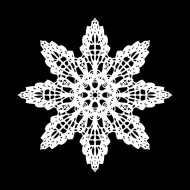 Dantel, dekoratif, dekoratif kar tanesi