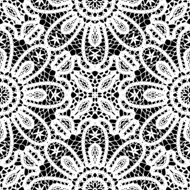 Dantel modeli, sorunsuz arka plan