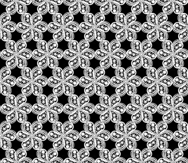 Dantel modeli, sorunsuz arka plan