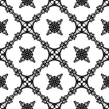 Çiçeksel dantel deseni