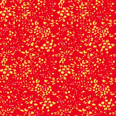 çiçek oryantal desenli arka plan