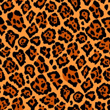 Leopar, çita cilt seamless modeli