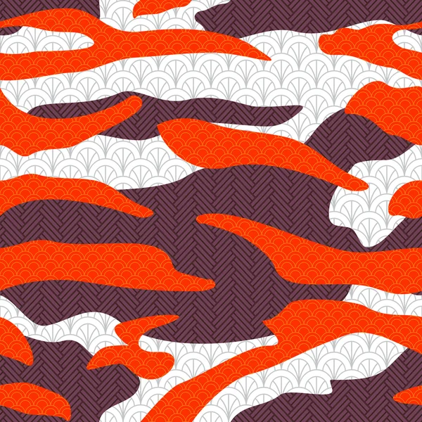 Kamuflaj, Japonya seamless modeli