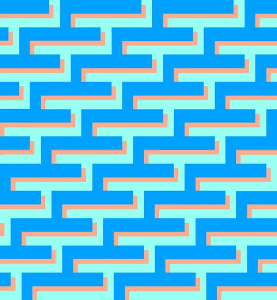 Modello labirinto astratto — Vettoriale Stock