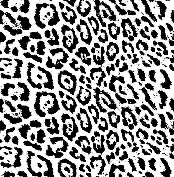 Leopard, Gepardenhaut, nahtloses Muster — Stockvektor