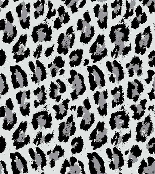 Leopard, cheetah huid naadloze patroon — Stockvector