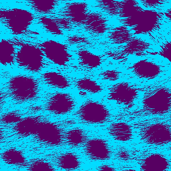 Leopard, cheetah huid naadloze patroon — Stockvector