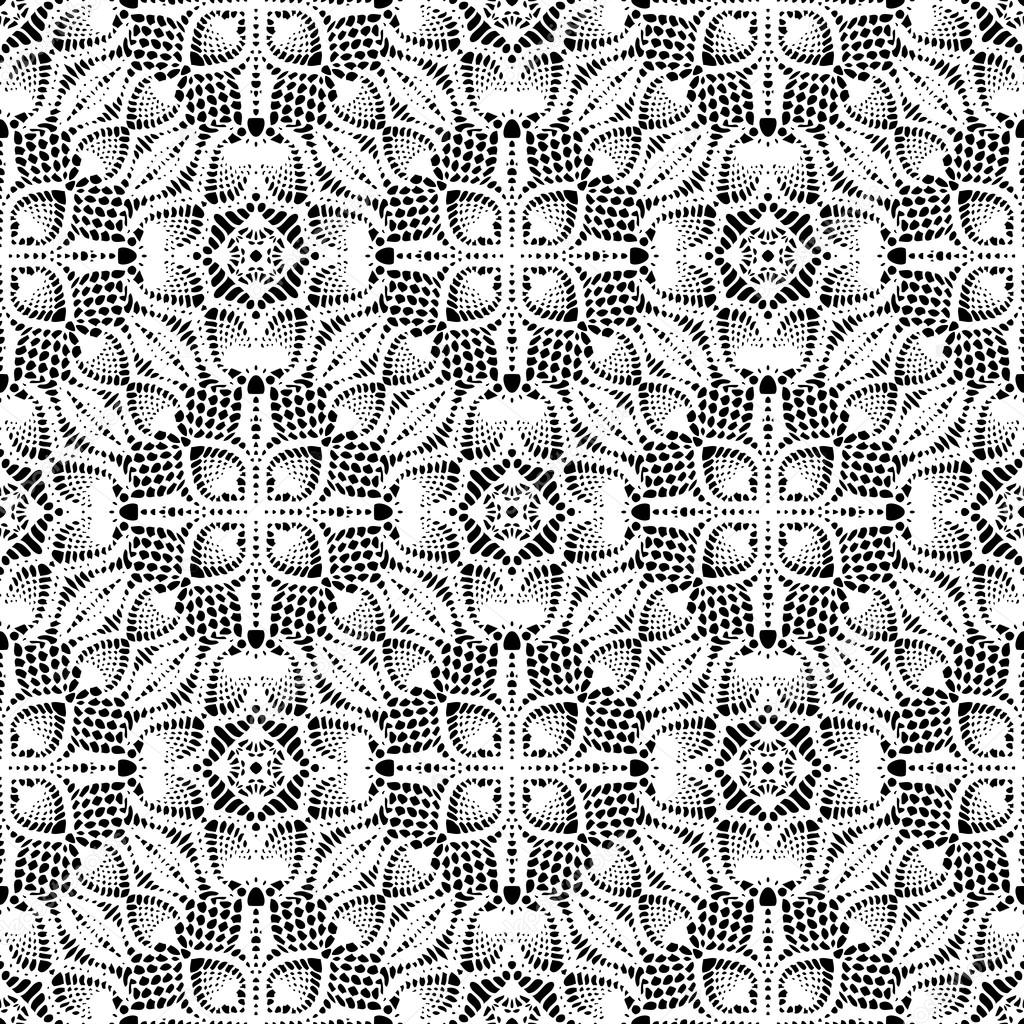 Lace pattern, seamless background