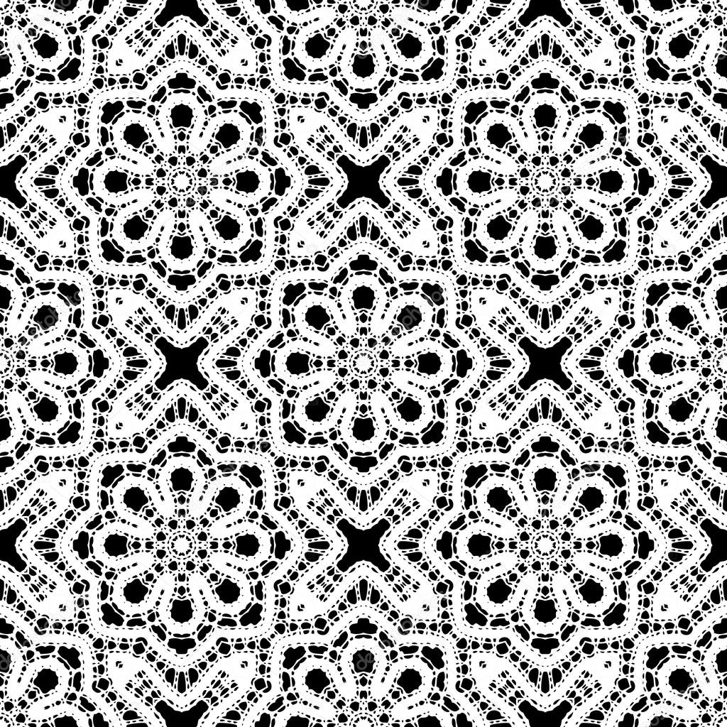 Lace pattern, seamless background