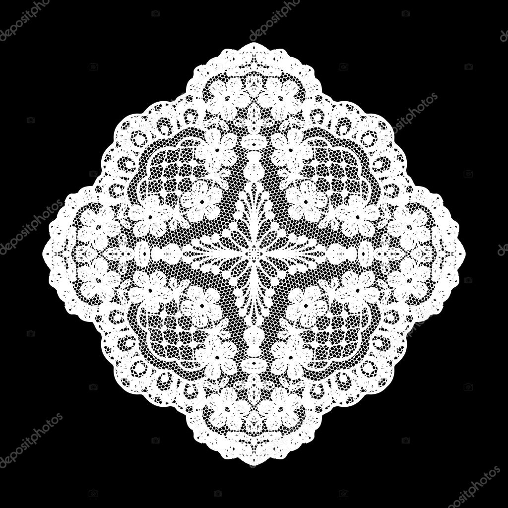 Lace, Snowflake Decorative Pattern