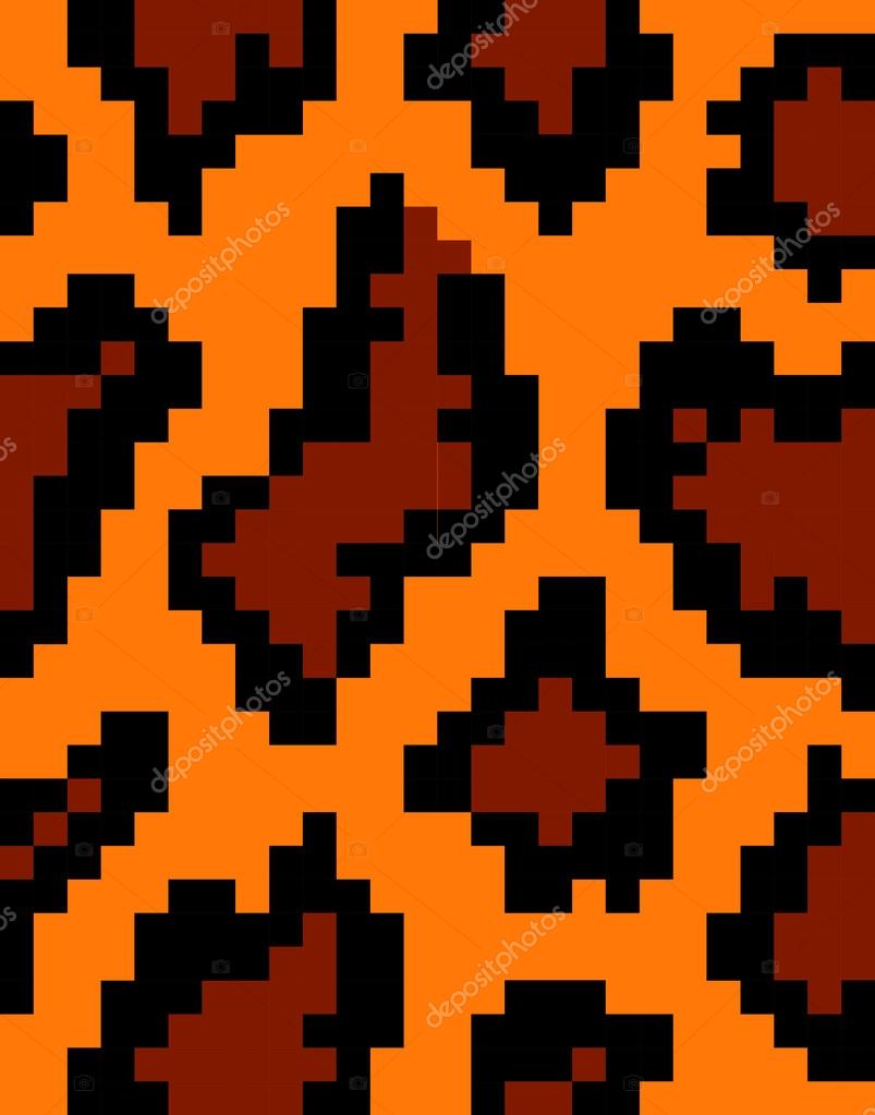 ヒョウ チーター ピクセル パターン ストックベクター C Image4stock ヒョウ チーター ピクセル パターン ストックベクター C Image4stock