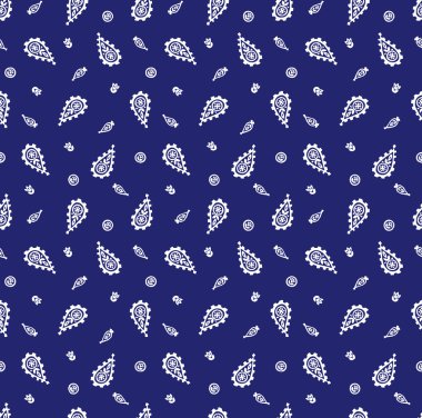 Hint soyut çiçek desenli