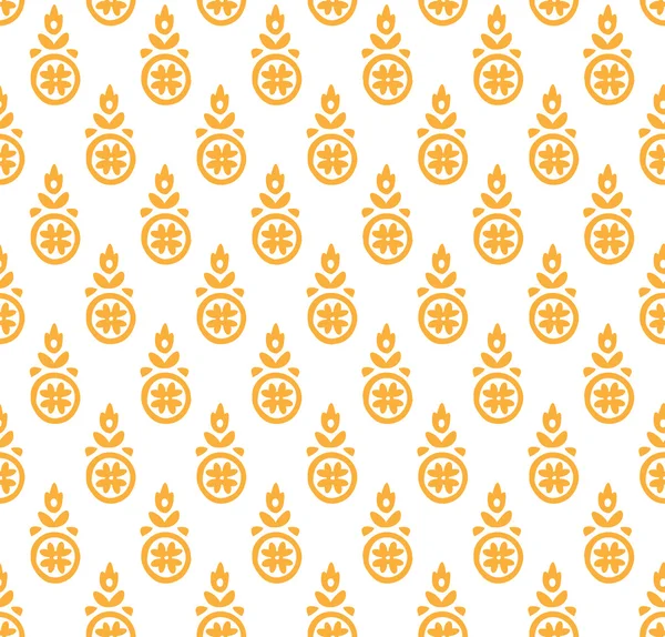 Hint soyut çiçek desenli