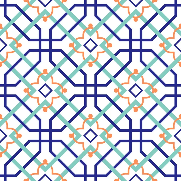 Orientalisches Muster traditioneller Ornamente — Stockvektor