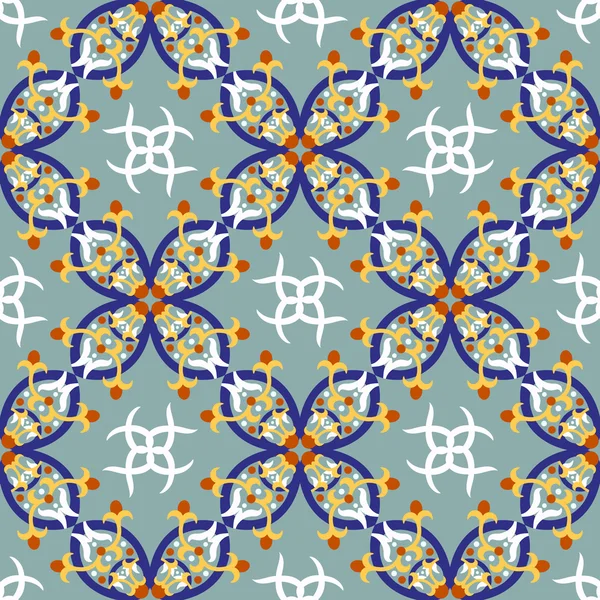 Orientaliska traditionella prydnad mönster — Stock vektor