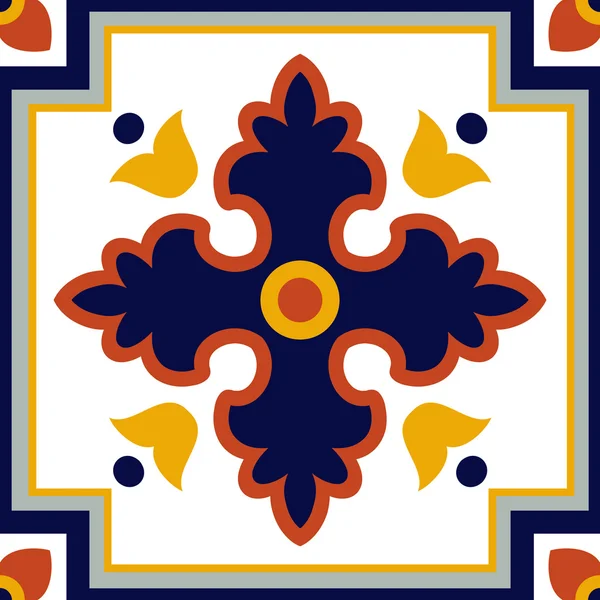 Ornement oriental traditionnel fond — Image vectorielle
