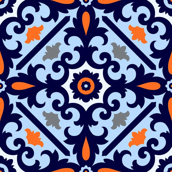 Oryantal geleneksel çiçek süsleme