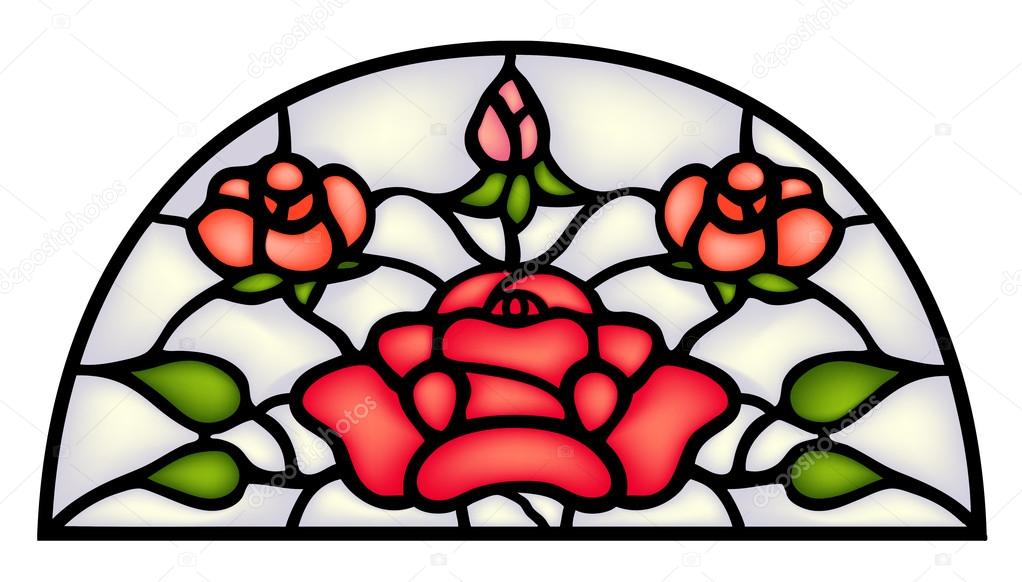 Red roses background