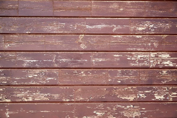 Háttér textúra egy régi rusztikus fából készült fal lehámló le festék — Stock Fotó