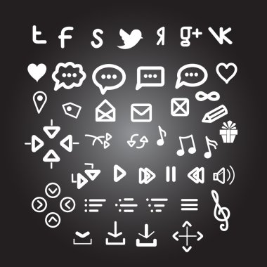 web için simgeler
