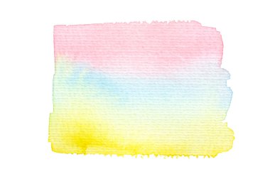 Soyut bir arkaplan için renkli suluboya.