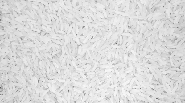 Close Rice Background Black White Color — Stock Photo, Image