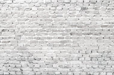 Dayanıklı, güzel duvarlar beyaz yüzeydir.