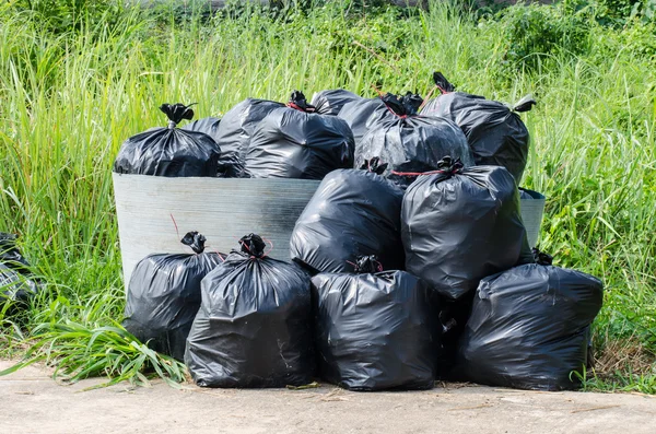 Garbage bags — Stock Photo, Image