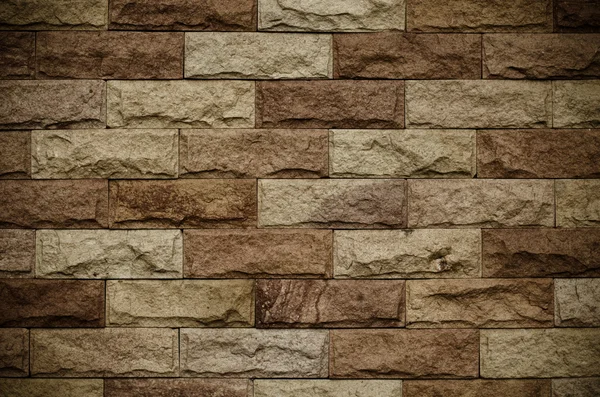 Υπόβαθρο της πέτρινο τοίχο με μπλοκ — Φωτογραφία Αρχείου
