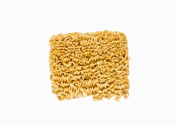 Ramen instant noodles isolated on white background — Stock Photo, Image