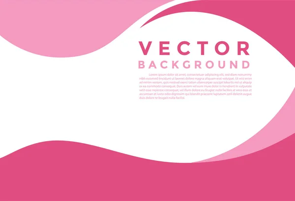 Pink Background Vector Lighting Effect Graphic Text Message Board Design — Vetor de Stock