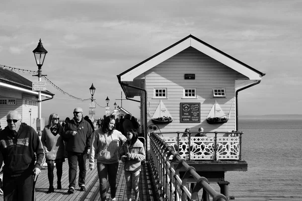 Penarth Vale Glamorgan Wales Mars 2021 Solig Dag När Wales — Stockfoto