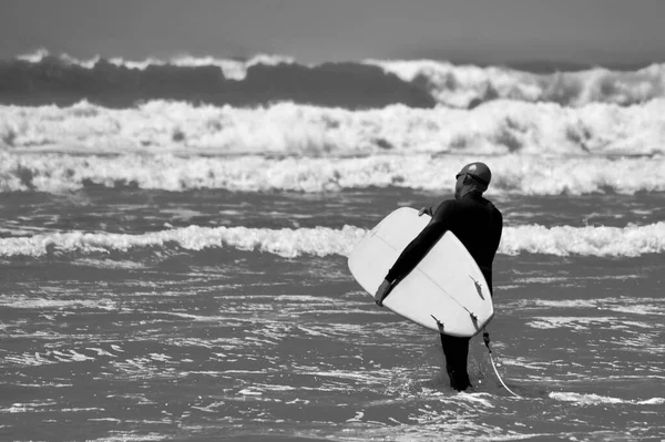 Llangennith Gower Yarımadası Swansea Galler Kamp Alanları Plaj Arabalarıyla Açık — Stok fotoğraf