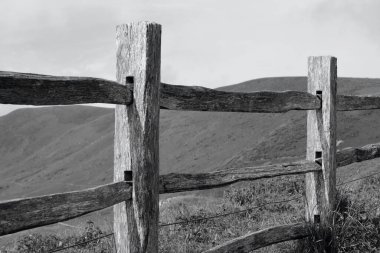Gower Yarımadası 'ndaki çit insanları ve hayvanları uçurum ve kayaların kenarlarından korur ve geleneksel olarak inşa edilir.