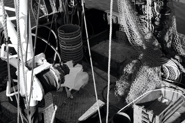 Суонси Марина Рабочий Док Рыболовный Порт Уэльсе — стоковое фото