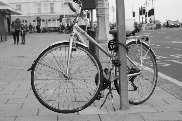 Brighton Sussex England 2021 Visitors Encouraged Hire Bicycles Ride Designated — Stock fotografie