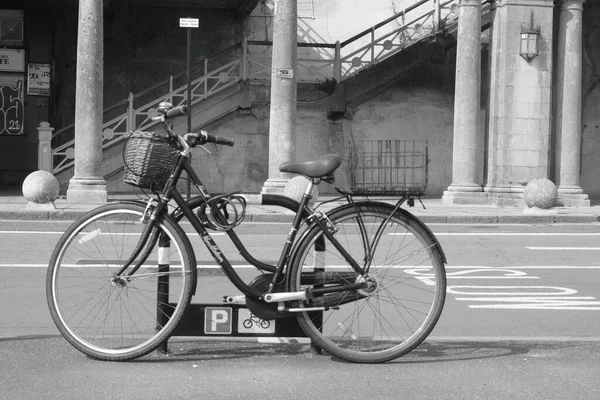 Brighton Sussex England 2021 Visitors Encouraged Hire Bicycles Ride Designated — Zdjęcie stockowe