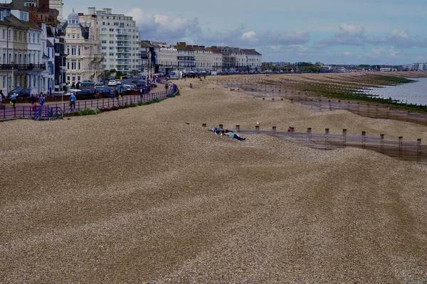Eastbourne East Sussex England Traditional Victorian Seaside Town Eastbourne Remains — Stock Photo, Image