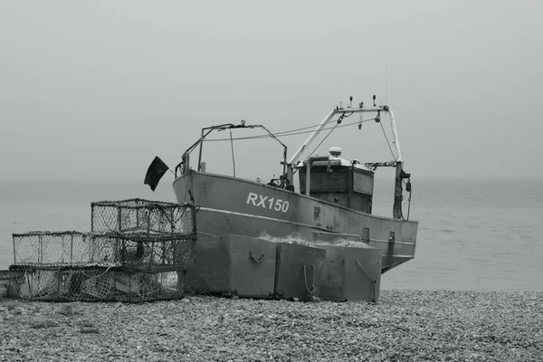 Hastings East Sussex Anglie Července 2021 Hastingsu Mlhavý Mlhavý Den — Stock fotografie