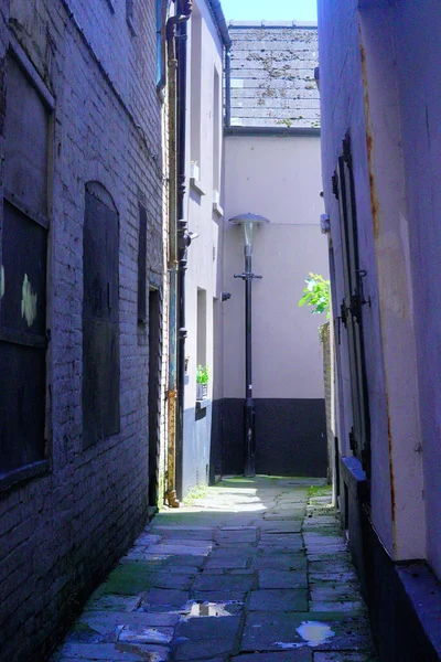 Hastings East Sussex England 2021 July 4Th 2021 Winding Backstreets — Stock Photo, Image