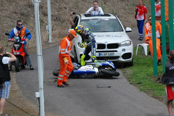 REPÚBLICA GERAL DO PRIXO DE Bwin - MotoGP 2014 16. 8. 2014 - MotoGP FP4 — Fotografia de Stock